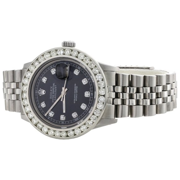 Men's Rolex 36mm Diamond Watch! Sale! Mint! - Picture 5 of 9